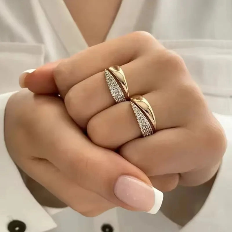 Bague Soleil – Plaqué Or & Pierre Naturelle